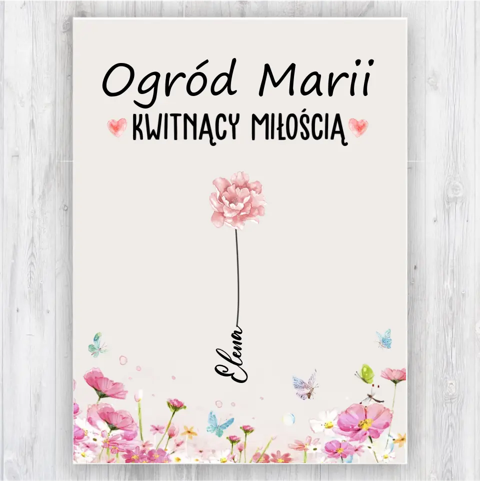 Marii ogród. Kwitnący miłością