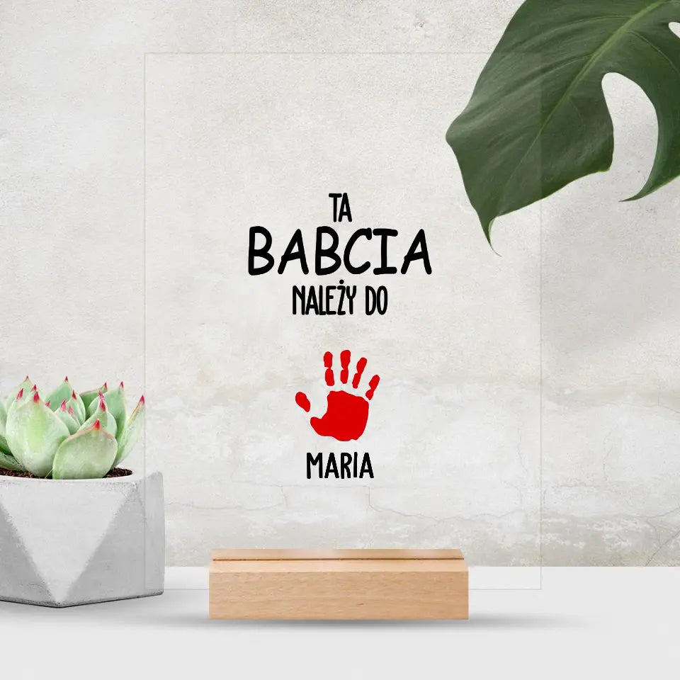 Dla babci - Ta babcia należy do