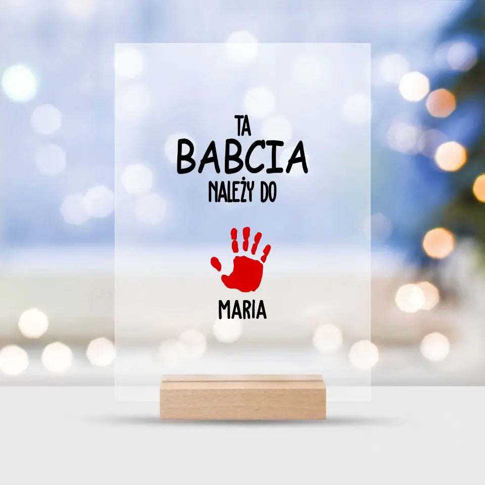 Dla babci - Ta babcia należy do