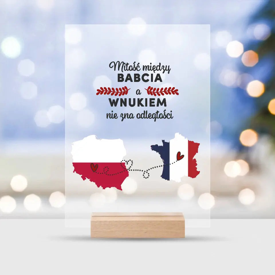Miłość między Babcia a Wnukiem nie zna odległości