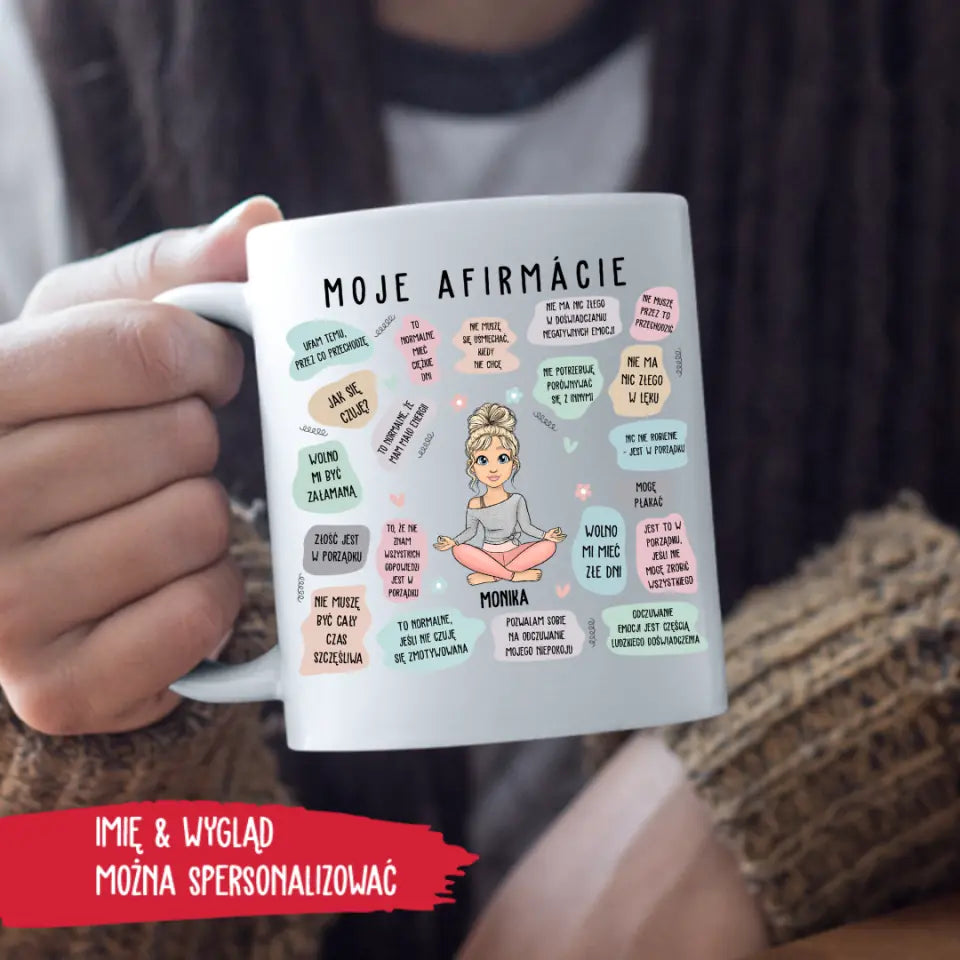 Dla niej - Moje Afirmacje. Ufam temu,
przez co przechodzę