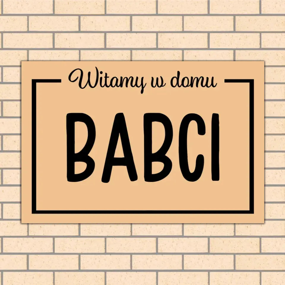 Witam w domu Babci