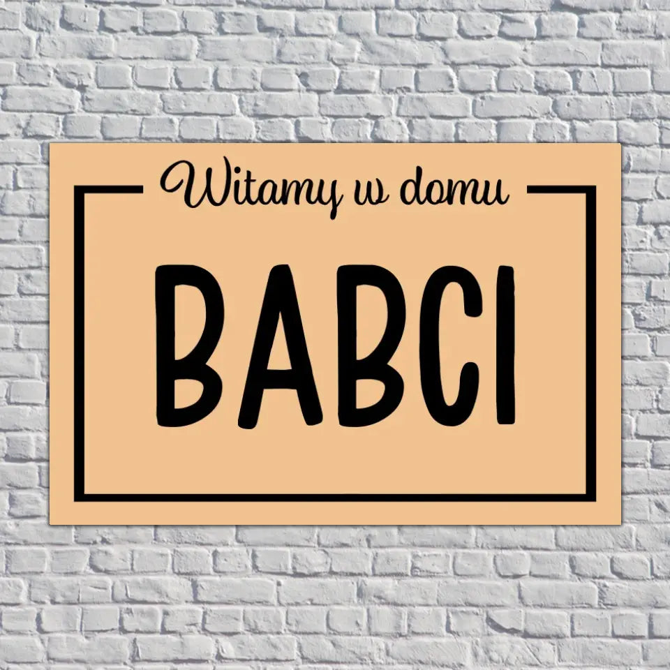 Witam w domu Babci