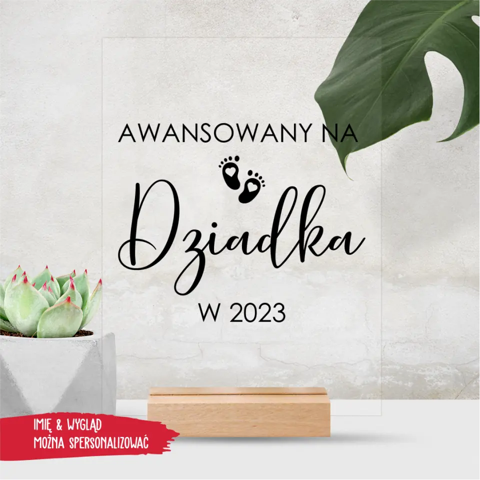 Podarek - Awansowany na dziadka