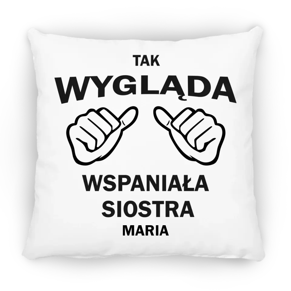 Tak wygląda wspaniała siostra
