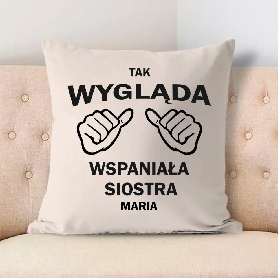 Tak wygląda wspaniała siostra