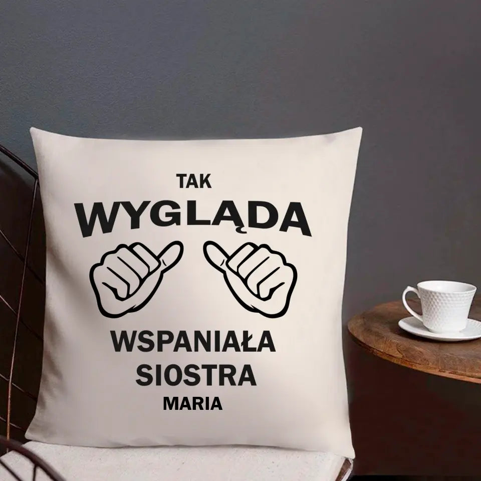 Tak wygląda wspaniała siostra