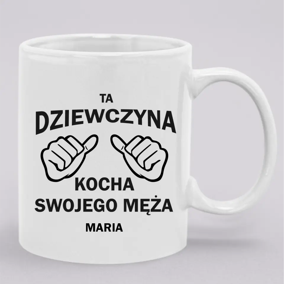 Ta dziewczyna kocha swojego męża