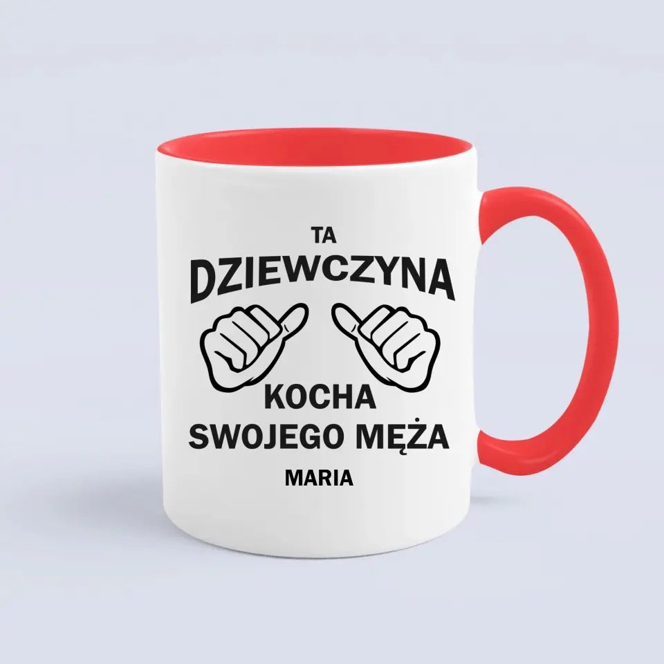 Ta dziewczyna kocha swojego męża