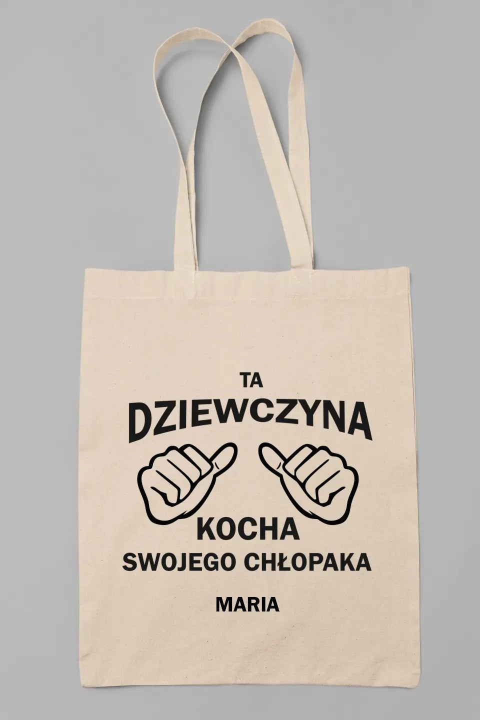 Ta dziewczyna kocha swojego chłopaka