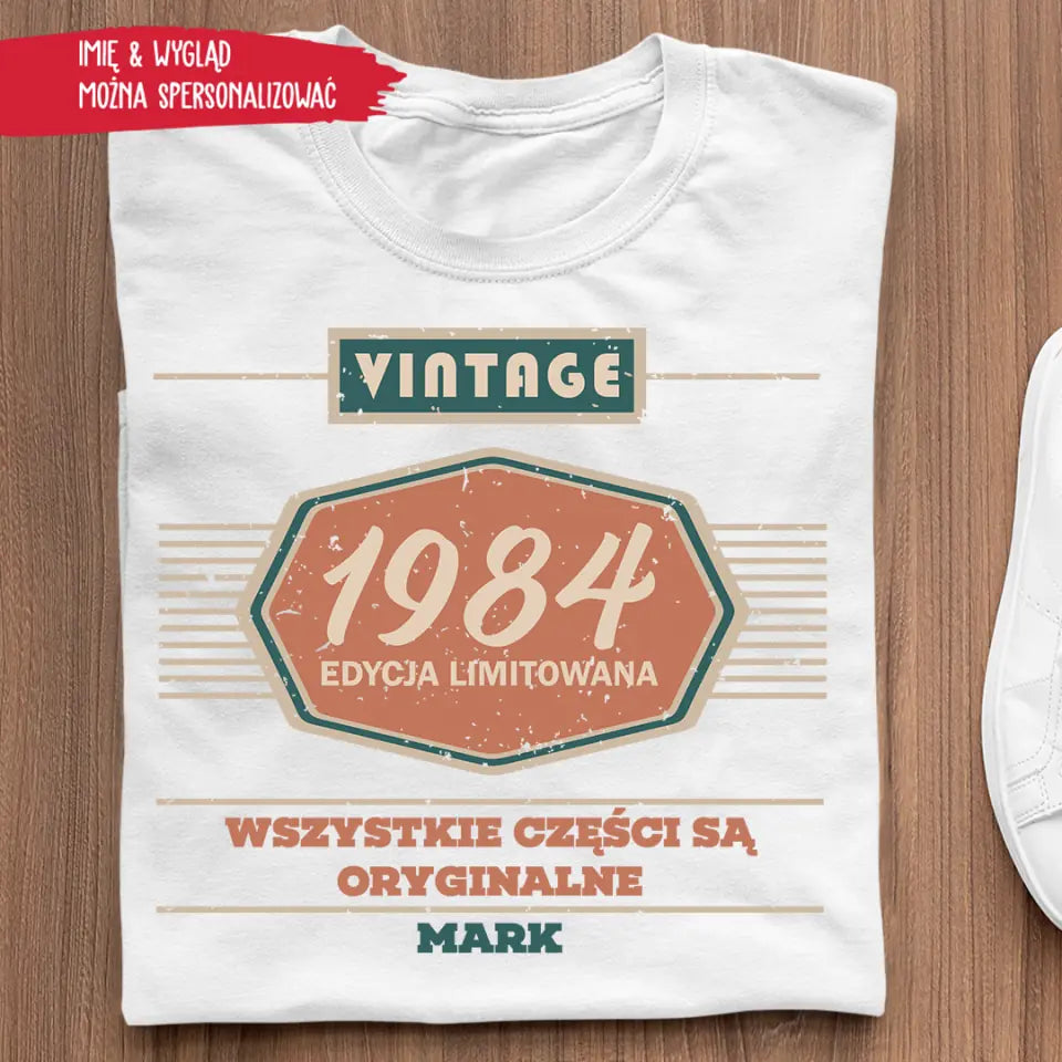 Vintage. Edycja limitowana 1964. Wszystkie części są oryginalne