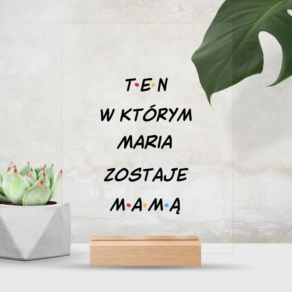 Kiedy zostanie mamą
