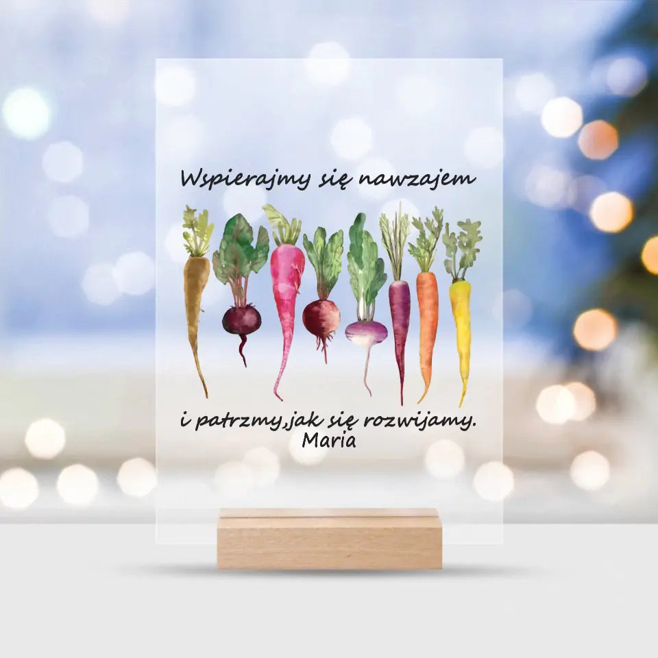 Wspierajmy się nawzajem i patrzmy, jak się rozwijamy