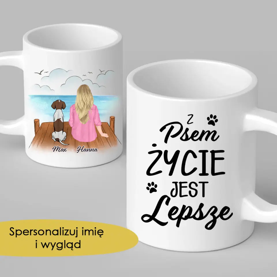 Z psem życie jest lepsze