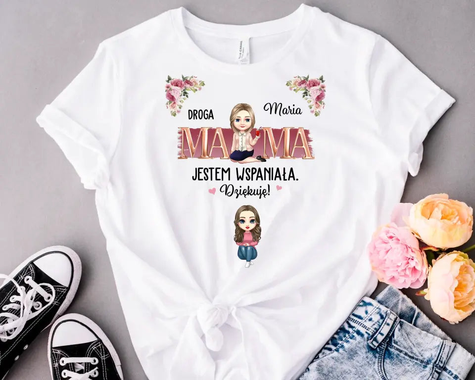 Droga mamo, świetna robota! Jesteśmy wspaniali. Dziękujemy!