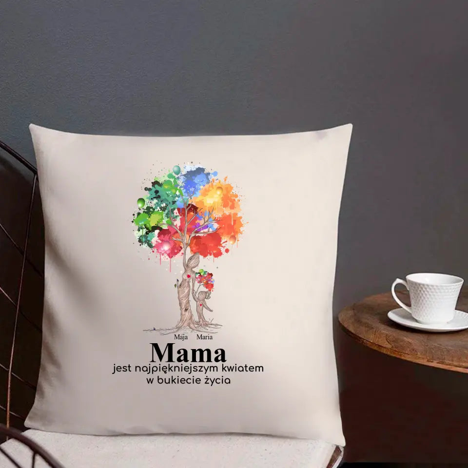 Mama jest najpiękniejszym kwiatem w bukiecie życia