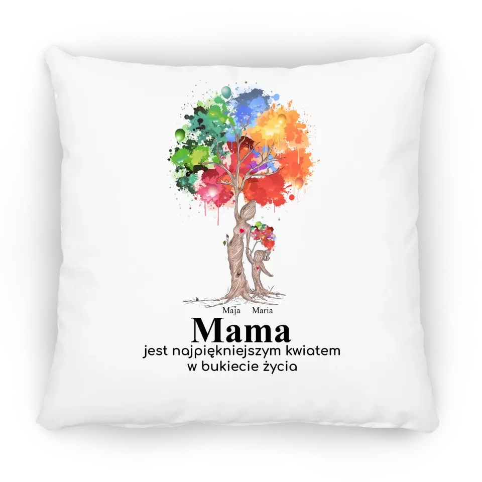 Mama jest najpiękniejszym kwiatem w bukiecie życia