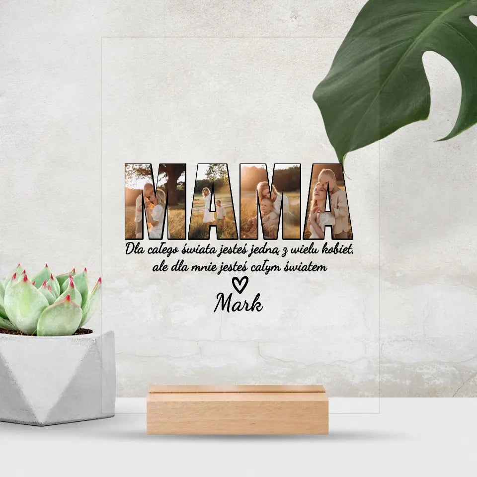 Dla mnie jesteś całym światem