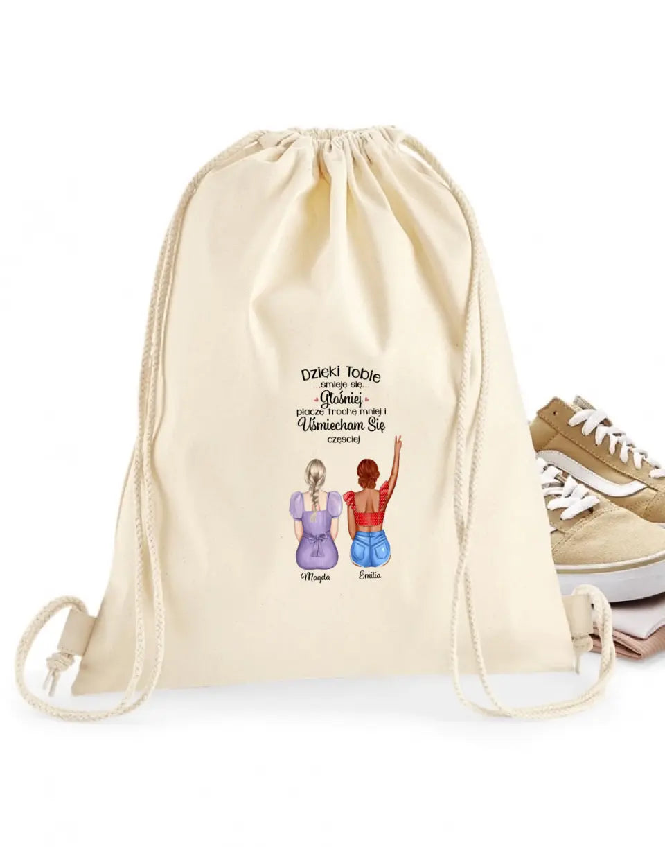 Dla siostry Dzięki Tobie śmieję się głośniej