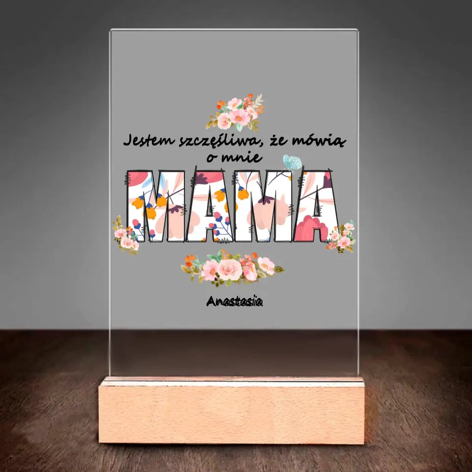 Jestem szczęśliwa, że mówią o mnie mama