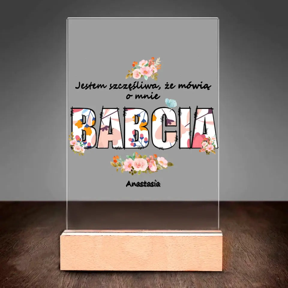 Jestem szczęśliwa, że mówią o mnie babcia