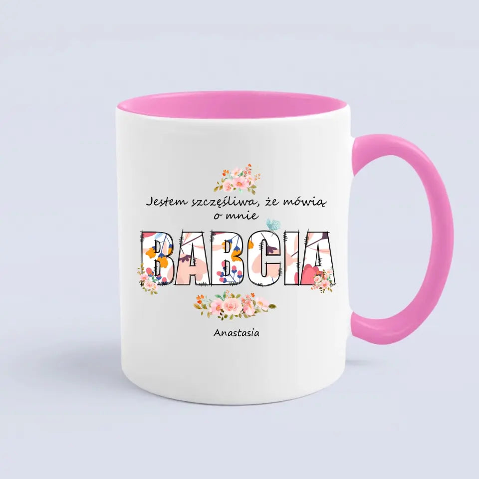 Jestem szczęśliwa, że mówią o mnie babcia