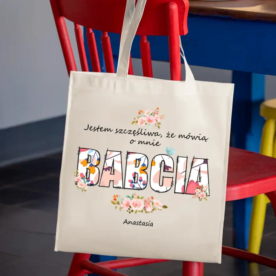 Jestem szczęśliwa, że mówią o mnie babcia