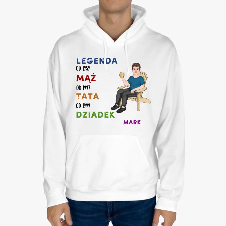 Legenda. Maż. Tata.