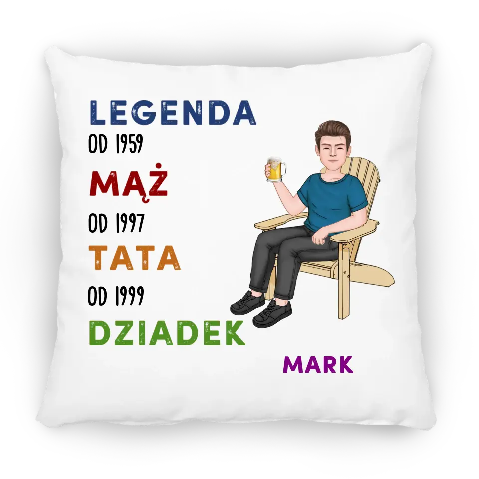 Legenda. Maż. Tata.