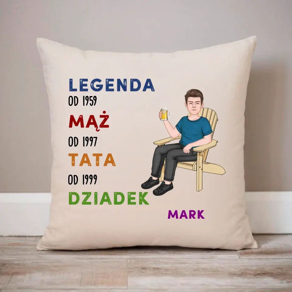 Legenda. Maż. Tata.