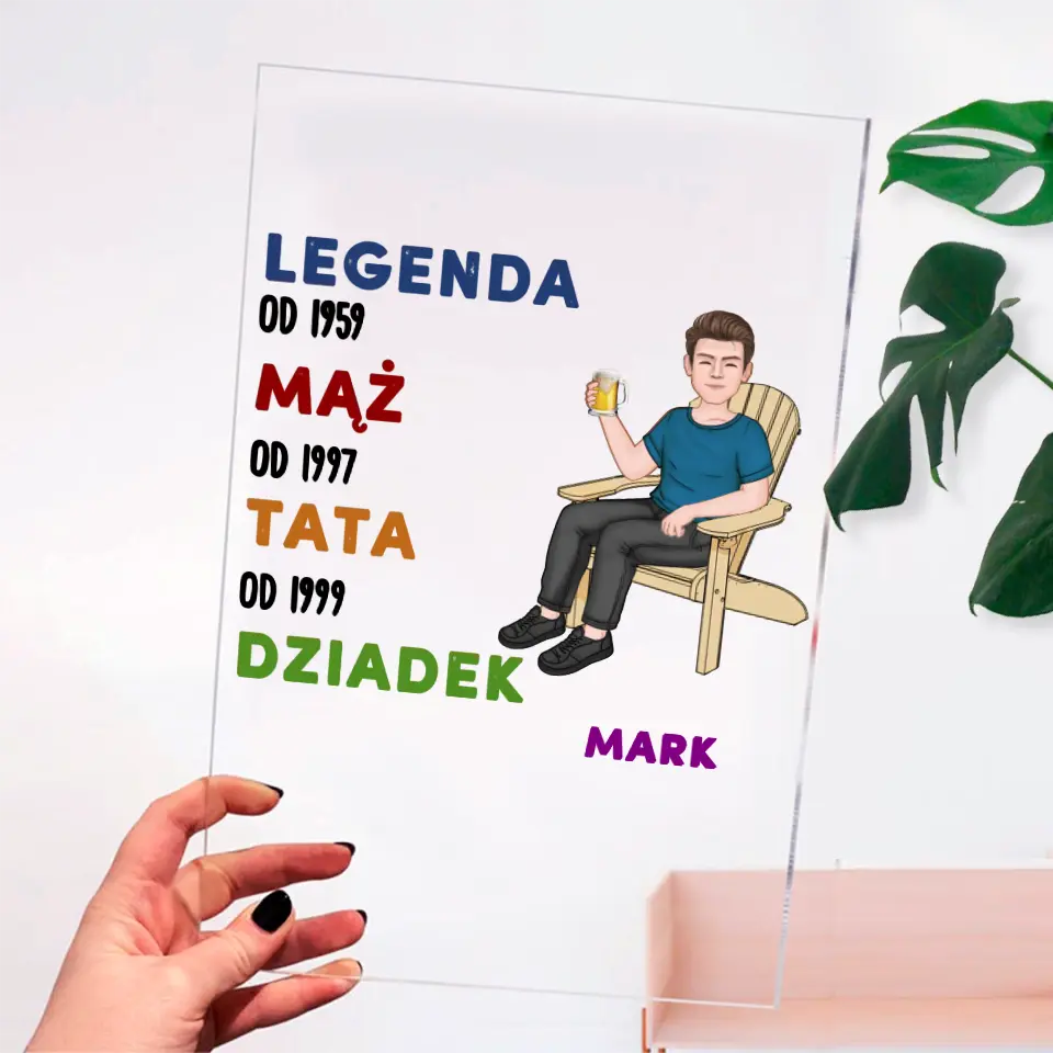 Legenda. Maż. Tata.