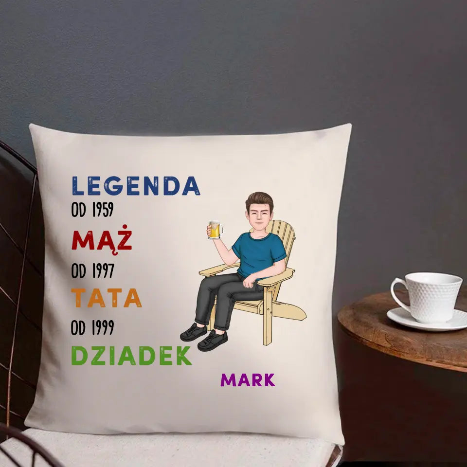 Legenda. Maż. Tata.
