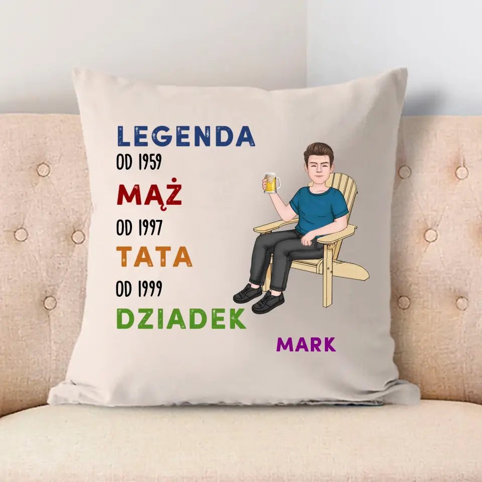 Legenda. Maż. Tata.