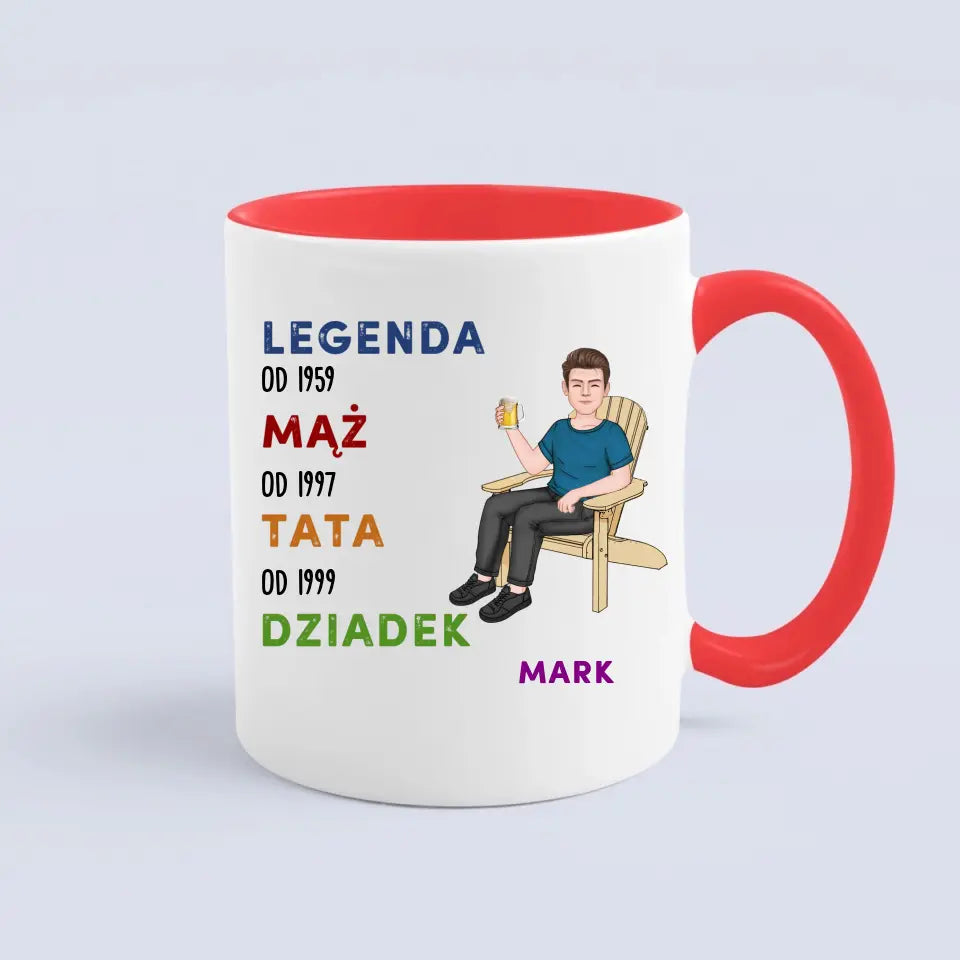 Legenda. Maż. Tata.