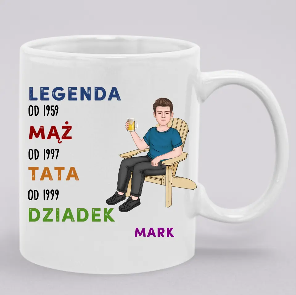 Legenda. Maż. Tata.
