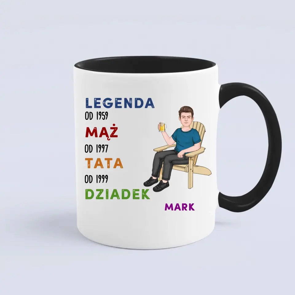 Legenda. Maż. Tata.