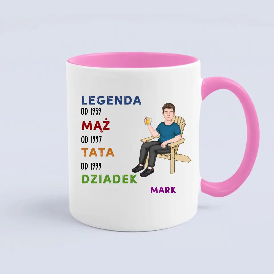 Legenda. Maż. Tata.
