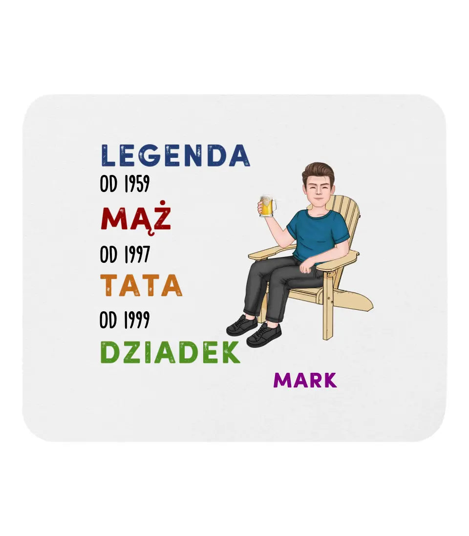 Legenda. Maż. Tata.