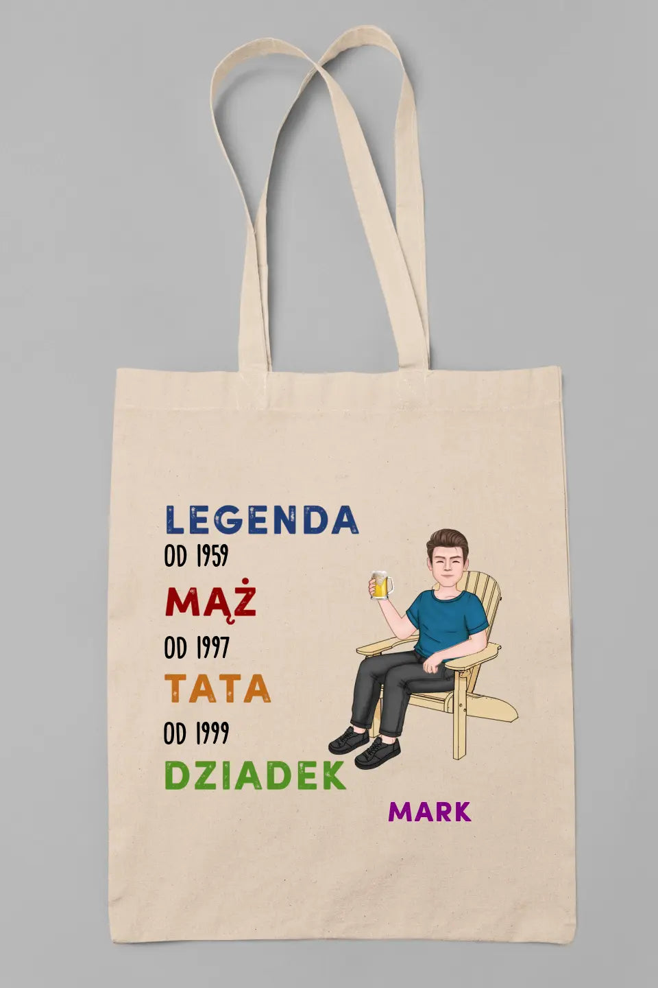 Legenda. Maż. Tata.