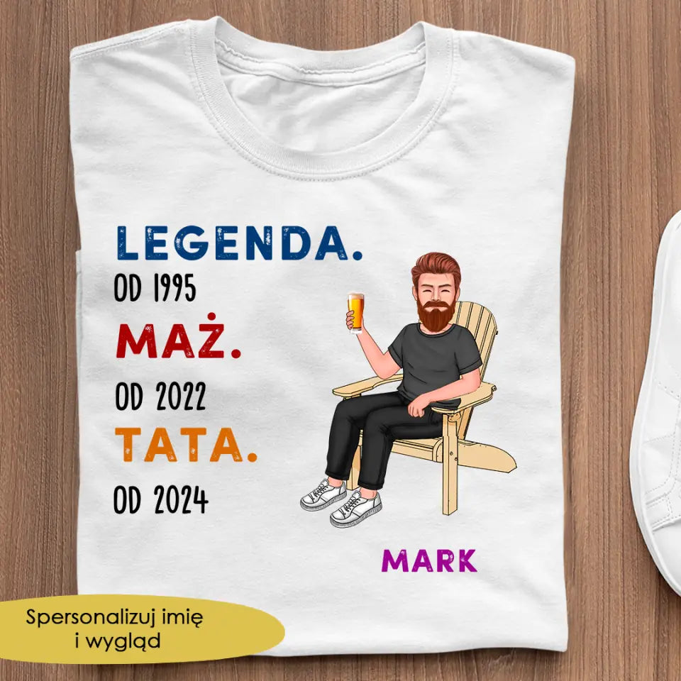 Legenda. Maż. Tata.