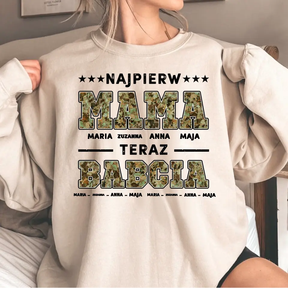 Koszulka - Teraz babcia