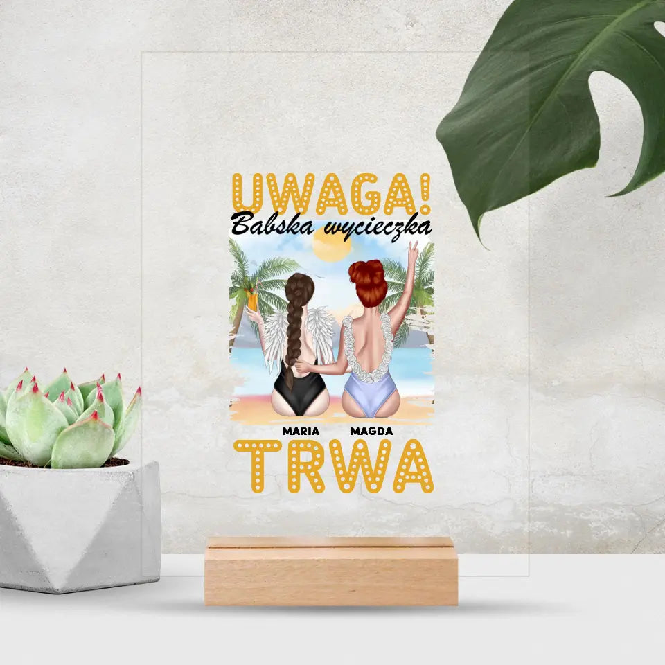Uwaga! Babska wycieczka trwa