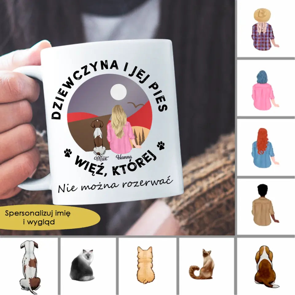 Kubek - Dziewczyna i jej pies. Więź