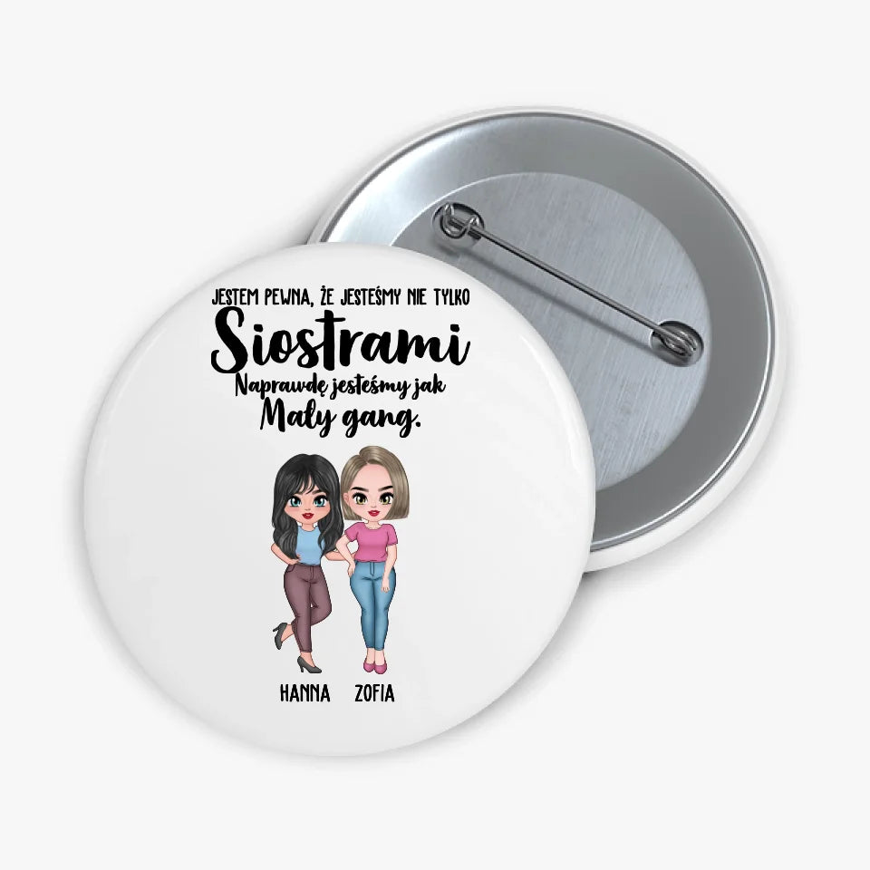 Przypinka - Jestem pewna