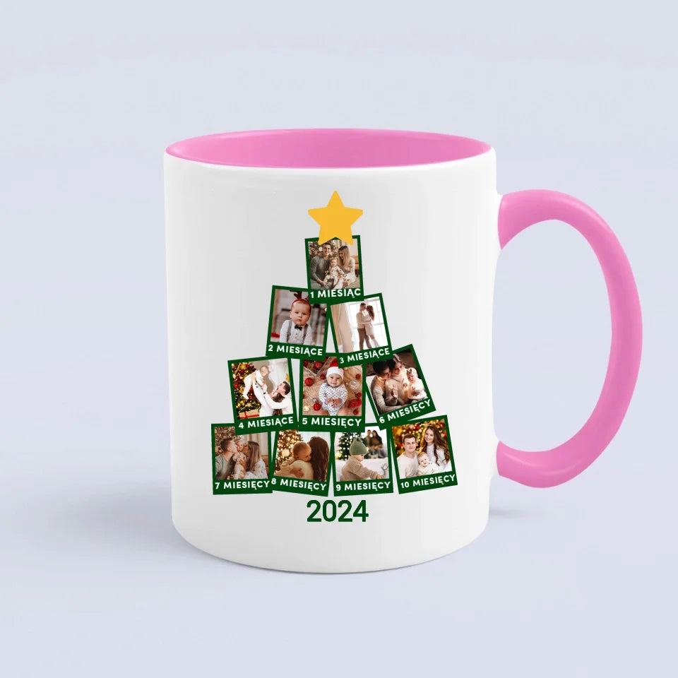 Prezent Dekoracja choinkowa z własnym zdjęciem