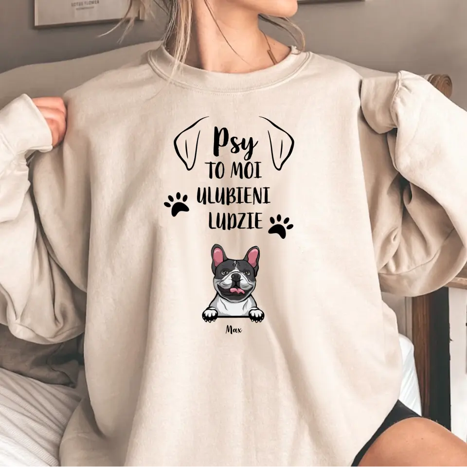 Bluza Unisex - Psy to moi ulubieni ludzie
