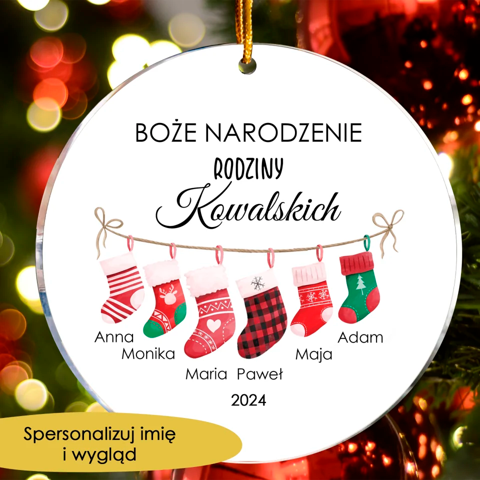 BOŻE NARODZENIE RODZINY