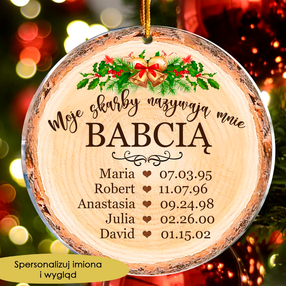 Moje skarby nazywają mnie Babcią