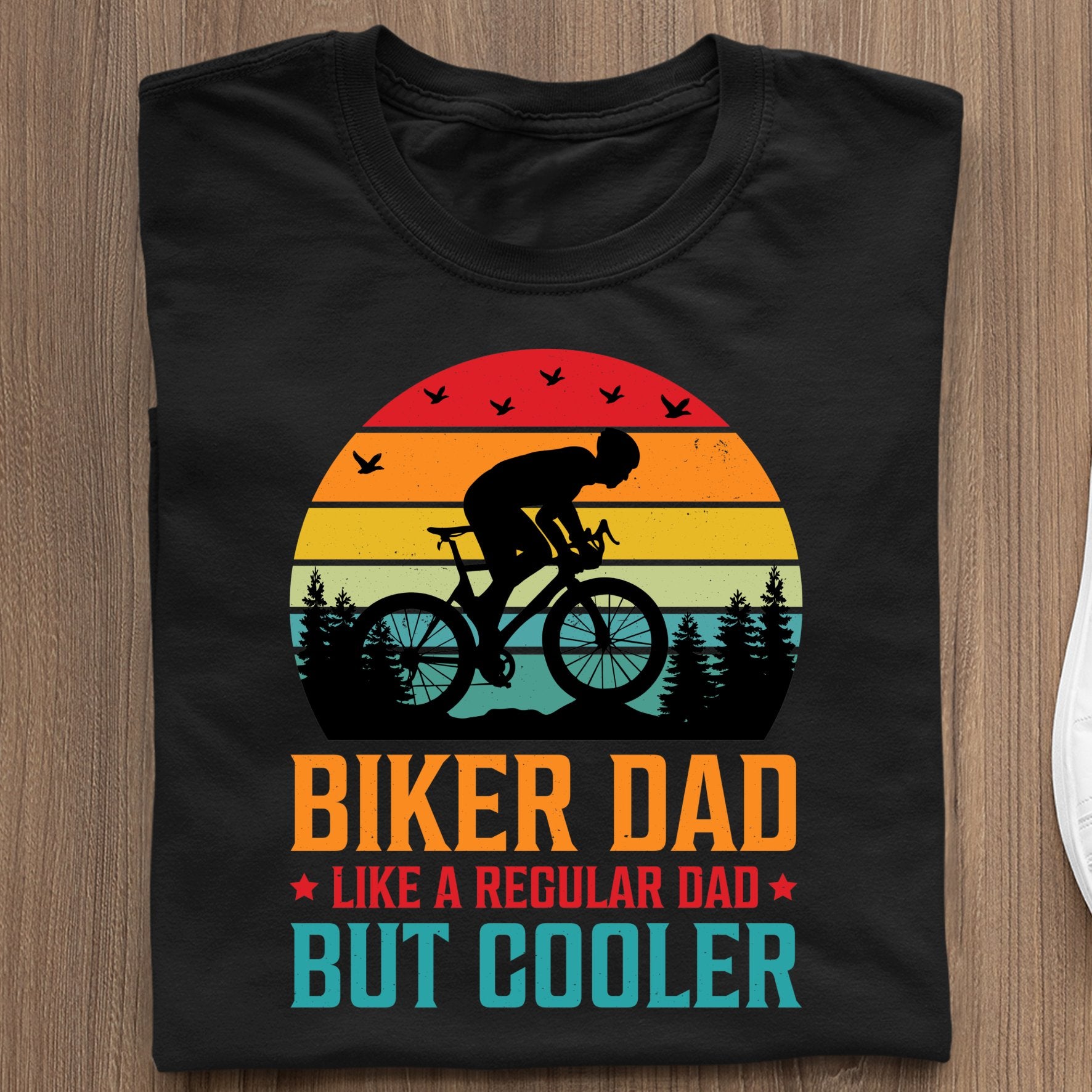 Koszulka Biker Dad Like A Regular Dad But Cooler