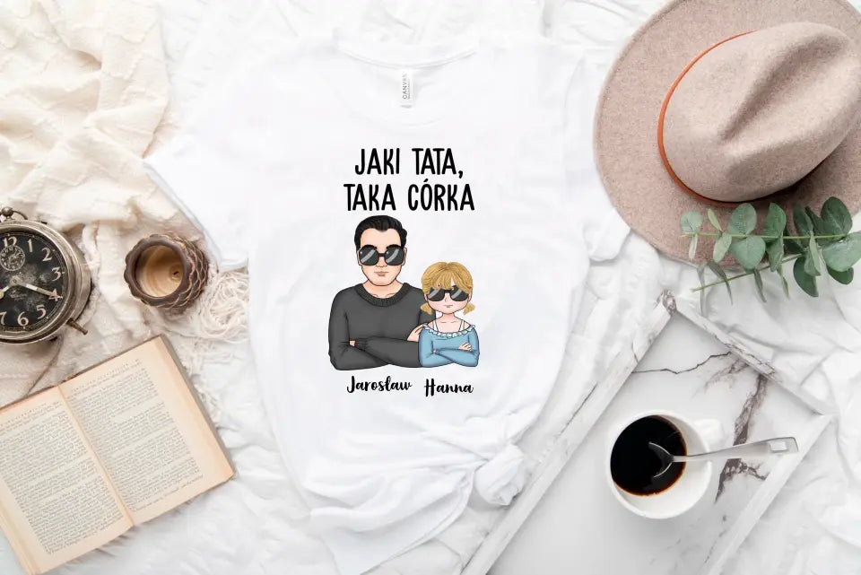 Bluza z kapturem - Jaki Tata, Taka Córka